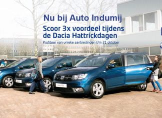 Dacia Hattrickdagen bij Auto Indumij Dacia van start!