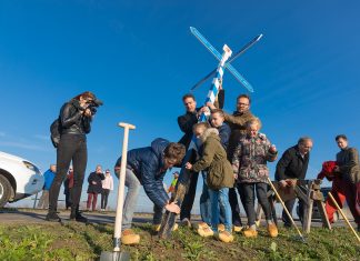 Uit- & instapzone zorgt voor betere opvang toeristen in Kinderdijk