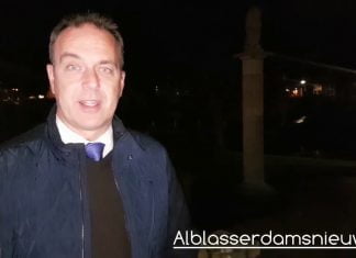 Schade aan oorlogsmonument , Video-oproep Alblasserdamnieuws.nl van burgemeester aan veroorzaker levert resultaat op