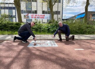 Kick-off verkeerscampagne Burgemeester Keijzerweg / Veerweg in Papendrecht