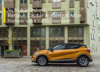 € 1.800,- voordeel op een Renault Captur Automaat uit voorraad bij Auto Indumij