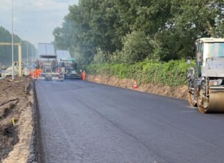 Laatste weekendafsluiting N3 bij Papendrecht