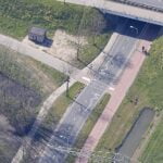Andoornlaan luchtfoto