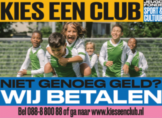 Jeugdfonds Sport & Cultuur laat elk kind een club kiezen