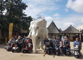 Coronasteungelden gemeente Papendrecht voor dagje uit met de scootmobiel