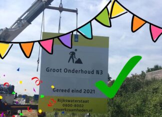 Groot onderhoud N3 is gereed