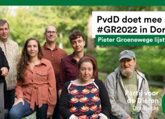 Partij voor de Dieren Dordrecht doet volgend jaar voor het eerst mee met de gemeenteraadsverkiezingen