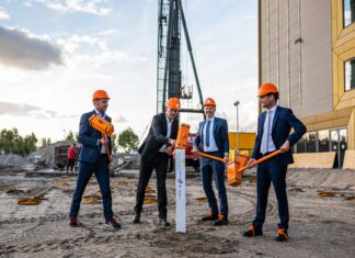 Start van bouw ‘Kopgebouw’ op het Leerpark in Dordrecht ingeluid