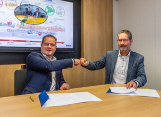 Stichtingsbestuur ondernemersfonds en gemeente Hardinxveld-Giessendam tekenen convenant