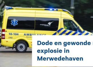 25 jarige man uit Puttershoek overleden na explosie op schip in Dordrecht