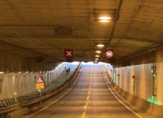 De Kiltunnel is weer open, Vanaf nu deel je een tunnelbuis met tegemoetkomend verkeer!