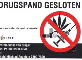 Burgemeester sluit bedrijfspand in Hardinxveld-Giessendam na het aantreffen van stoffen en voorwerpen