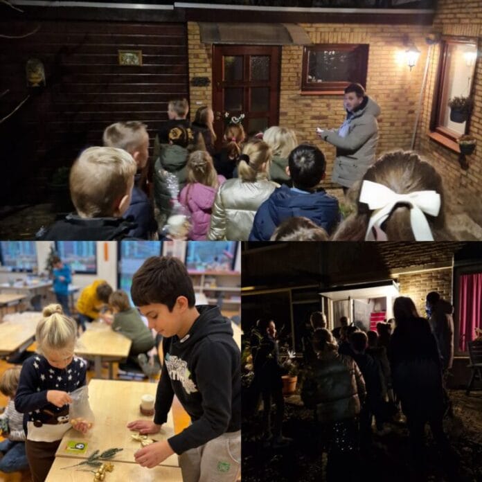 Leerlingen De Weerklank brengen licht en warmte met bijzondere kerstactie