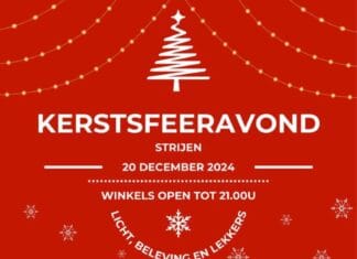 Kerstsfeeravond in Strijen op 20 december 2024