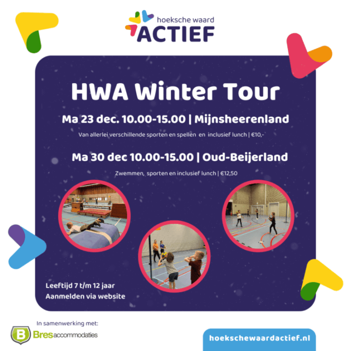 Hoeksche Waard Actief organiseert de HWA Winter Tour