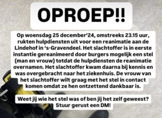 Oproep: Politie zoekt stel dat slachtoffer reanimeerde in ’s-Gravendeel