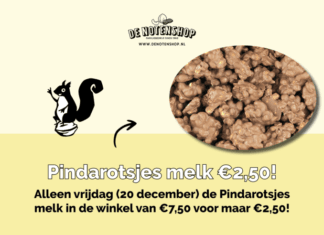 Pindarotsjes in de aanbieding bij De Notenshop!