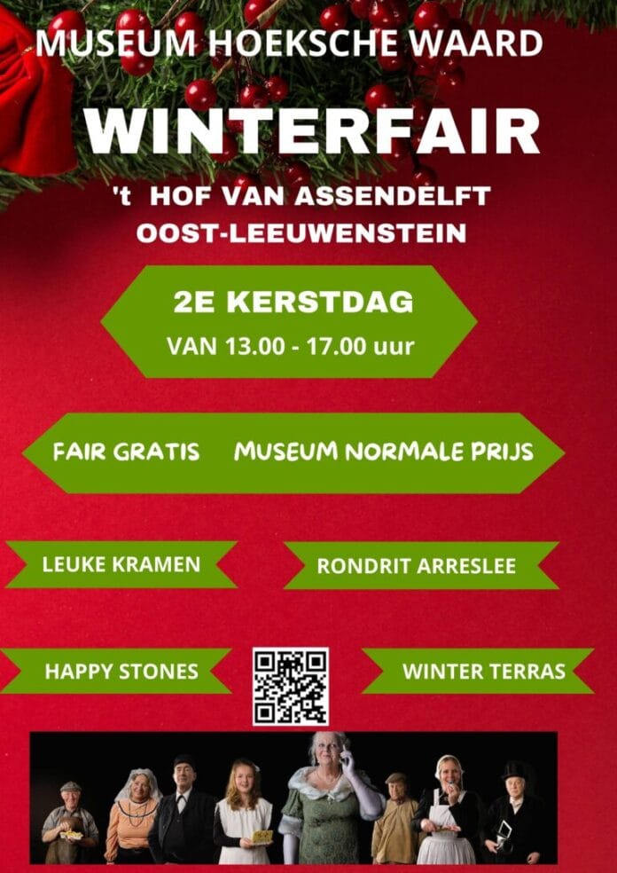 Winterfair op 2e Kerstdag in het Museum Hoeksche Waard