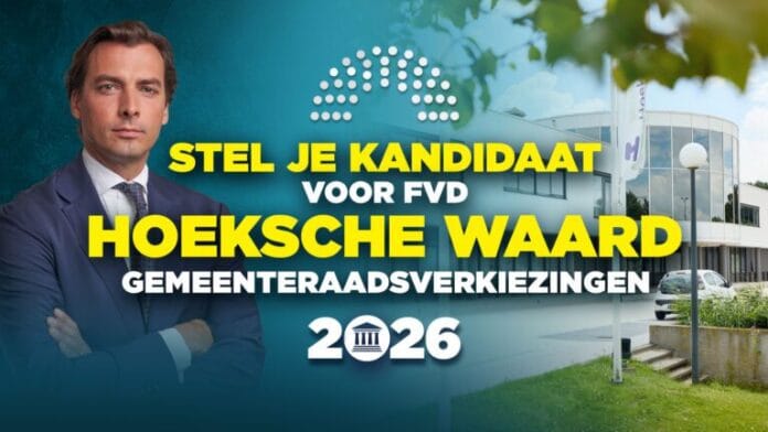 Forum voor Democratie zet in op deelname gemeenteraadsverkiezingen Hoeksche Waard