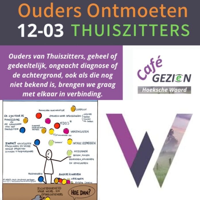 Café Gezien in de Hoeksche Waard: Bijeenkomst voor ouders over thuiszitters