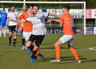 Veel tumult in de streekderby tussen NSVV en SHO