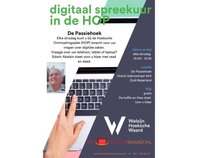 Computerhulp in de Passiehoek in Zuid-Beijerland