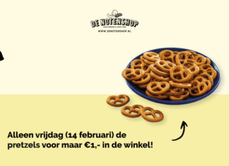 Een zoute lekkernij in winkel van De Notenshop!