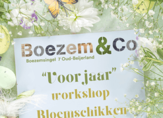 Voorjaarsbloemstuk maken in Boezem & Co