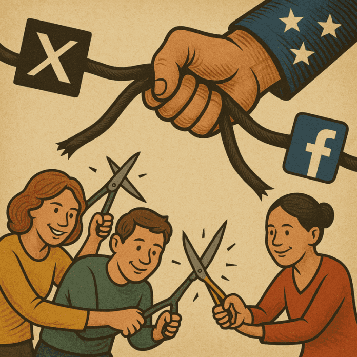 Twee raadsleden roepen op tot actie: Inwoners en gemeente Hoeksche Waard uit greep van Amerikaanse internetgiganten