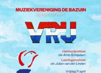 Muziekvereniging De Bazuin viert 80 jaar vrijheid met muziek