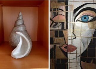 Expositie Annemieke Vonk en Antoinette Visser in het dorpshuis van Numansdorp
