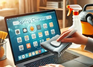 De bezem door je laptop