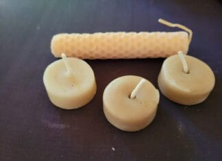 Gratis kaarsje maken van bijenwas bij TotalisNaturales