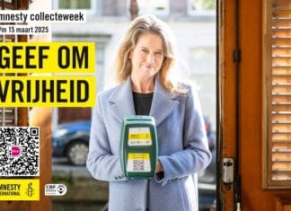 Collecteweek Amnesty International van 9 tot 15 maart in de Hoeksche Waard