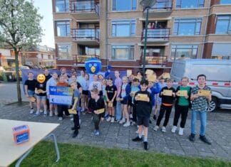 Leerlingen De Bouwsteen rennen voor Roparun en halen ruim €12.000 op!