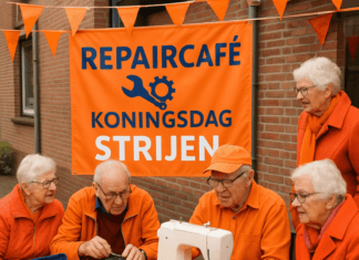 Repaircafe Strijen open op Koningsdag