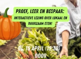 Proef, leer en bespaar: interactieve lezing over lokaal en duurzaam eten!
