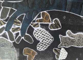 Leerlingen van Burg. Van Bommelschool exposeren in De Opkamer.