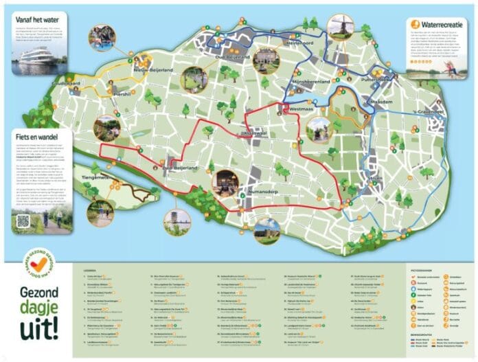 Lancering Gezond dagje uit in de Hoeksche Waard ! kaart editie 2025