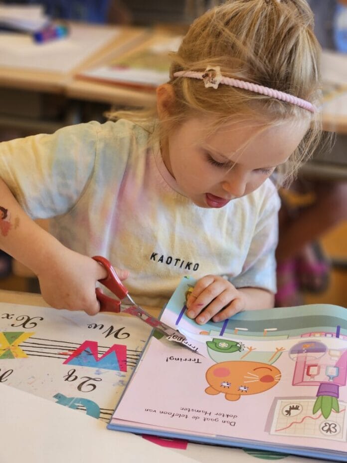 Buitenschools keuze-atelier is een succes op IKC De Vlashoek