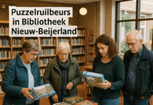 Puzzelruilbeurs in Bibliotheek Nieuw-Beijerland