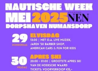 Nautische Dagen 2025 – Dorpshaven Numansdorp 📅 29 t/m 31 mei 2025