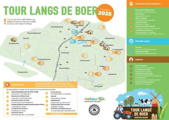 Tour langs de Boer: het leukste dagje uit in de Hoeksche Waard op Hemelvaartsdag