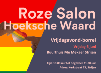 Vrijdagborrel voor LHBTI’ers in Buurthuis Me Mekaer in Strijen