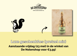 Luxe geschenkfles voor maar €3,95!