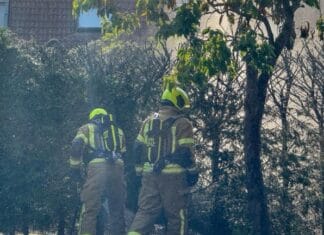 Buitenbrand in Oud-Beijerland snel onder controle dankzij buurtbewoners
