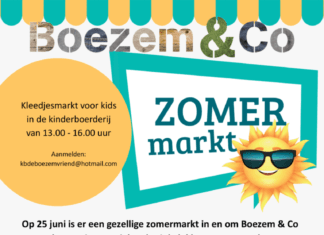 Zet het in de agenda: Zomermarkt Boezem & Co