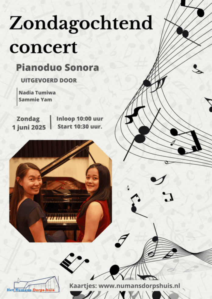 Een verrassend Zondagochtendconcert in het dorpshuis van Numansdorp