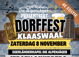 Dorffest Klaaswaal keert terug op zaterdag 8 november