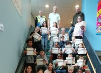 EHBO diploma’s op Het Anker in Heinenoord.